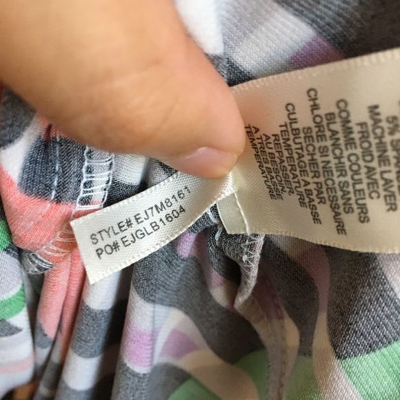 Eliza J Short Sleeve Jersey Shift Dress Crew Neck Short Sleeves Womens S… - Picture 7 of 7